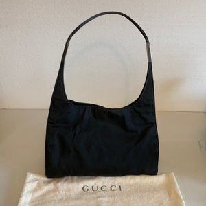 Vintage Gucci Canvas Hobo